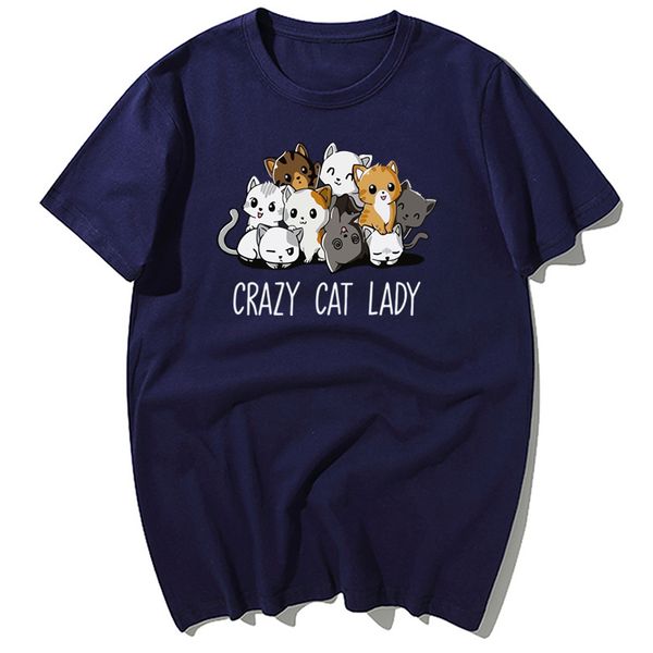 

funny crazy cat lady cute cats graphics print summer casual harajuku streetwear men's sport hooded sweatshirt hoodie men t shirt