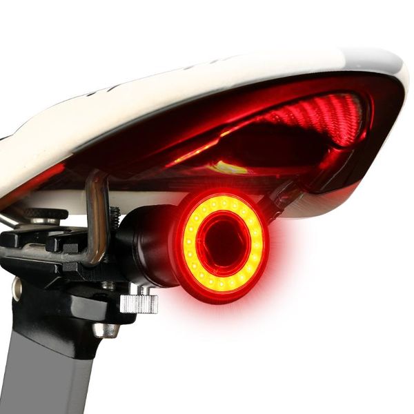 

bicycle smart bike taillight rechargeable mtb road waterproof rear light