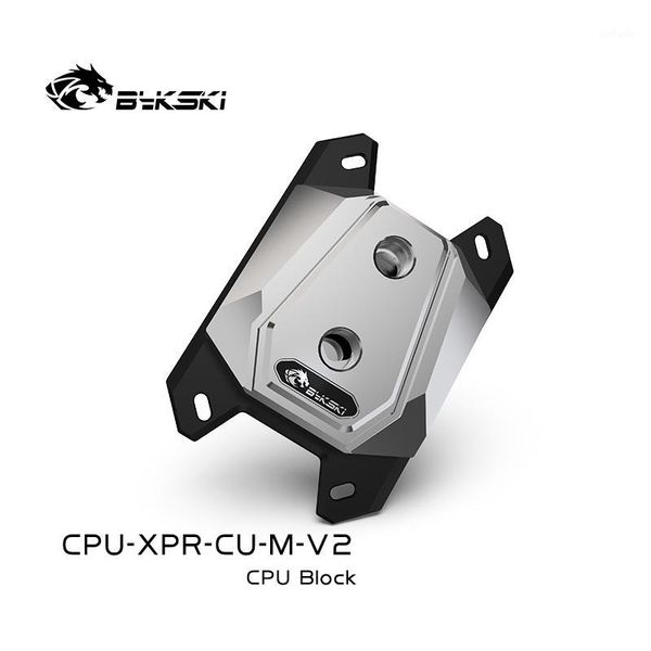 

fans & coolings bykski cpu watercooler for amd am3 am4 ryzen3/5/7 x470 ,intel lga 1150 1151 1155 1156 x99 x299 platform,metal edition1