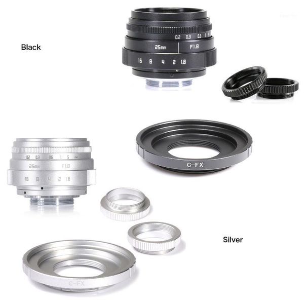 

fujian 35mm f1.6 c mount camera cctv lens ii +c mount adapter ring+macro for fuji fujifilm x-pro1 (c-fx)1