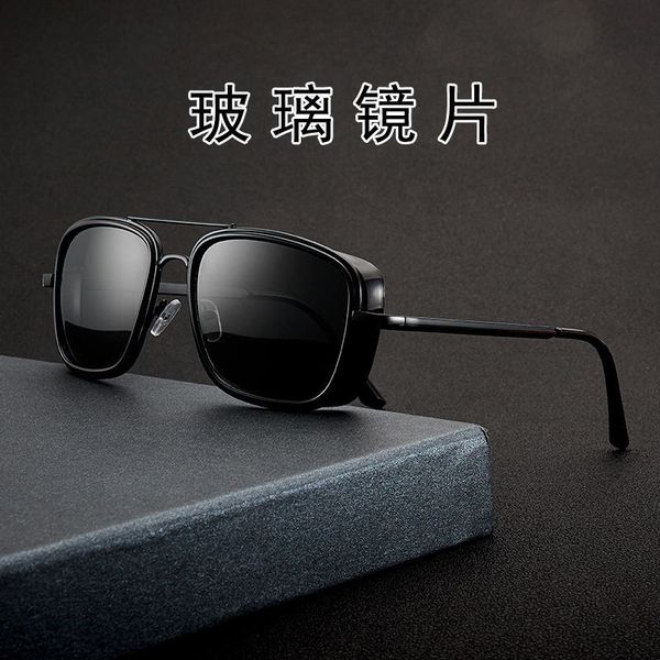 

lmale motorcycle fashion tourism brand transparent sunglasses female 2020 new glass trend, variable light driving m, White;black