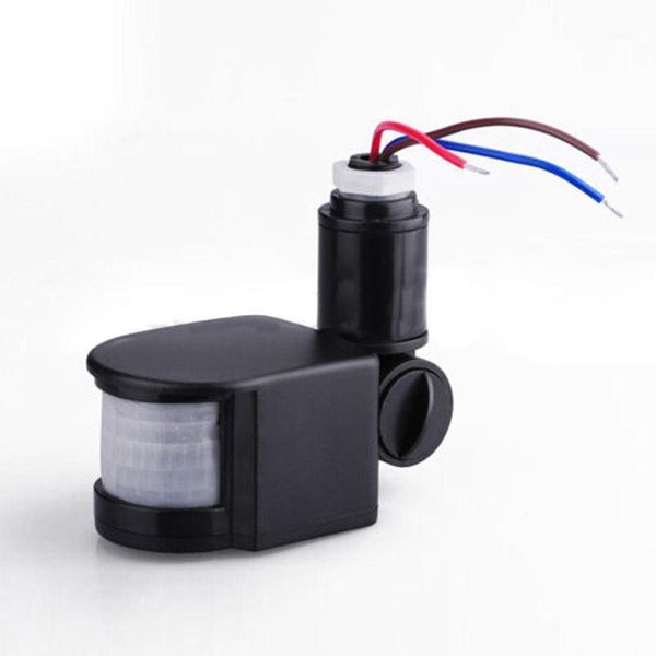 

110-220v pir infrared automatic motion sensor detector wall lamp switch jhp-