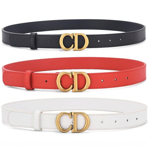 

2020e belt genuine leather belts men belt women cd belt big smooth buckle classical mens belts women belts, Black;brown