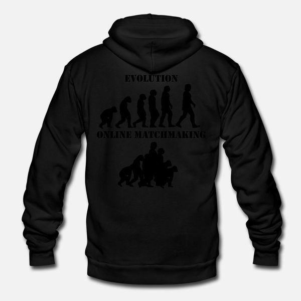 

evolution matchmaking gaming online designers graphic t shirt crewneck retro custom tracksuit hoodie sweatshirt