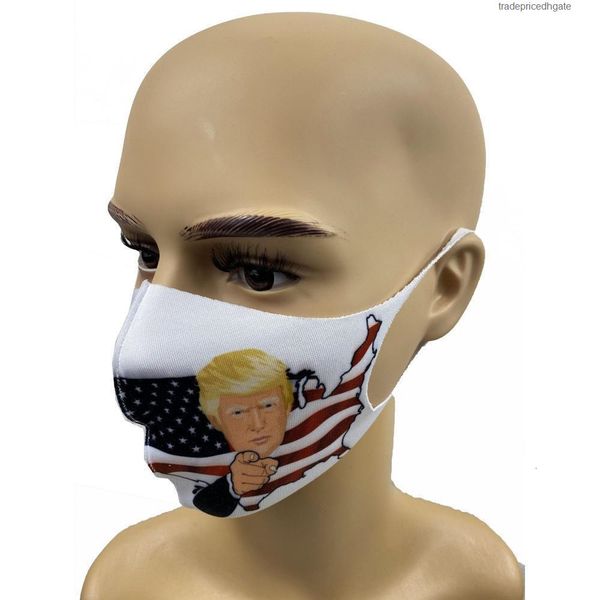 

trump election mouth american face anti-dust masks ice silk cotton ineq