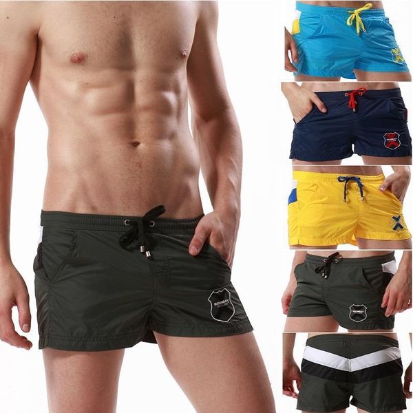 

great quality seobean brand new men's shorts casual summer beach small quick dry shorts s/ml/xl1, White;black