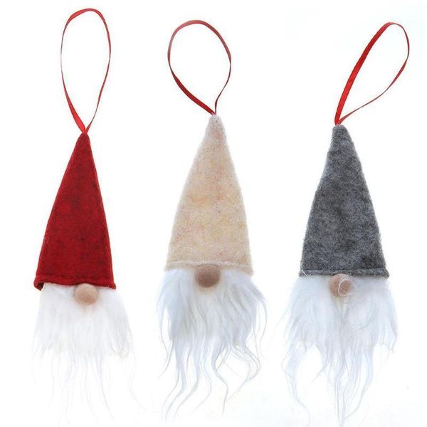 

christmas decorations 5pcs/lot tree hanging pendants year santa claus ornaments for 2021 xmas decoration kids gift navidad products1