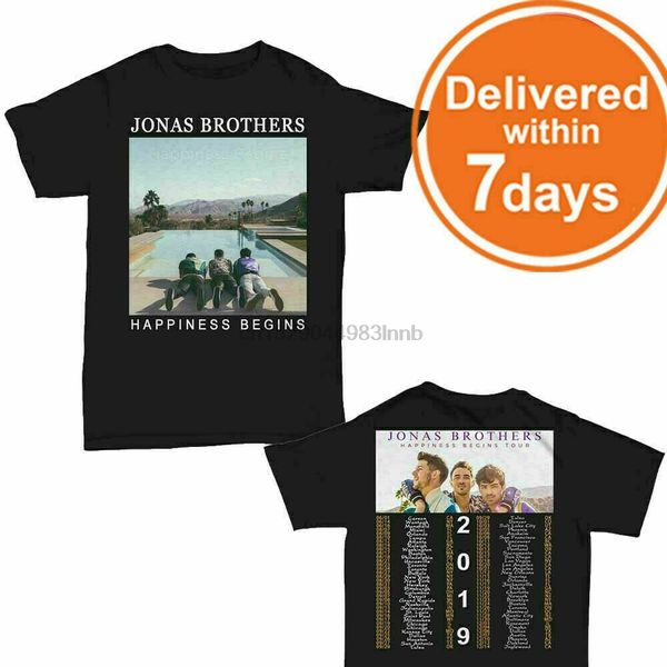 

jonas brothers счастье начинается тур black men размер m 5xl балахон дизайнеров футболки толстовки