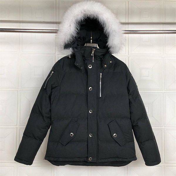 

mens winter jacket parka men women classic casual down jacket coats mens outdoor warm feather coats doudoune homme coat outerwear, Black