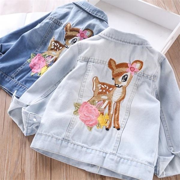 

girl's denim jacket 1 0930, Blue;gray