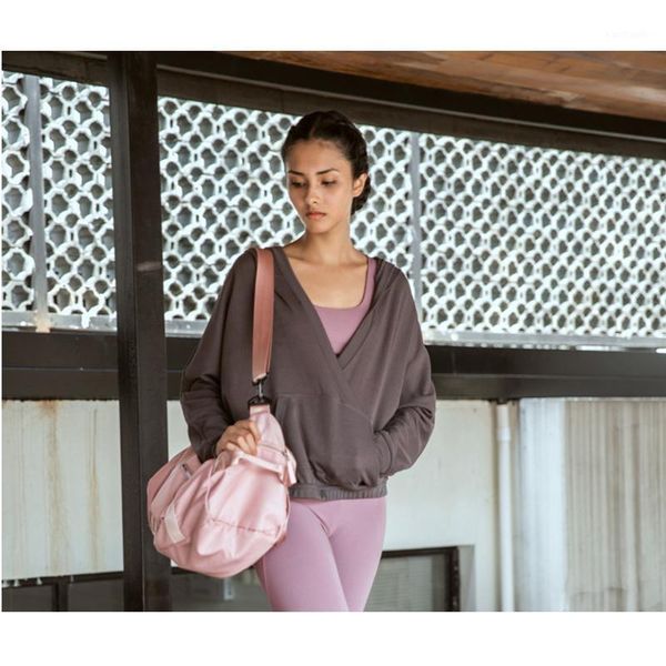 

breathable workout running one set sportswears 2021 women loose casual hoodie sport jackets full sleeves sport t-shirts gym1, White;red