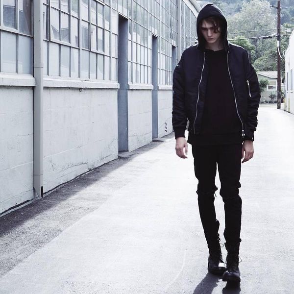 

2020 new ripped jeans zipper retro sports jeans breathable fabrics sports style pants men women casual1, Blue