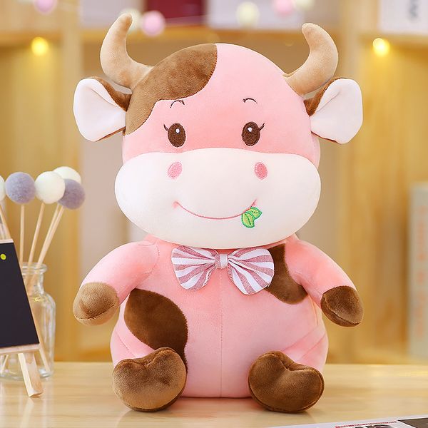 

customized cartoon calf korean cow stuffed toy pillow cute dolls boy and girl doll birthday present