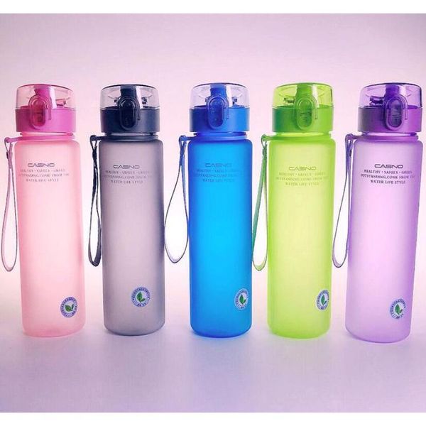 

400ml 560ml bpa leak proof sports water bottle tour hiking portable bottles