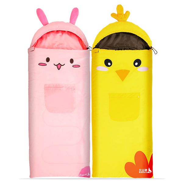 

kids winter warm lining hiking camping bags with sack children's sleeping bag for summner