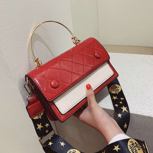 

luxurys designers 2021 new korean pu single shoulder slant span candy color doudou small square guangzhou women's bag