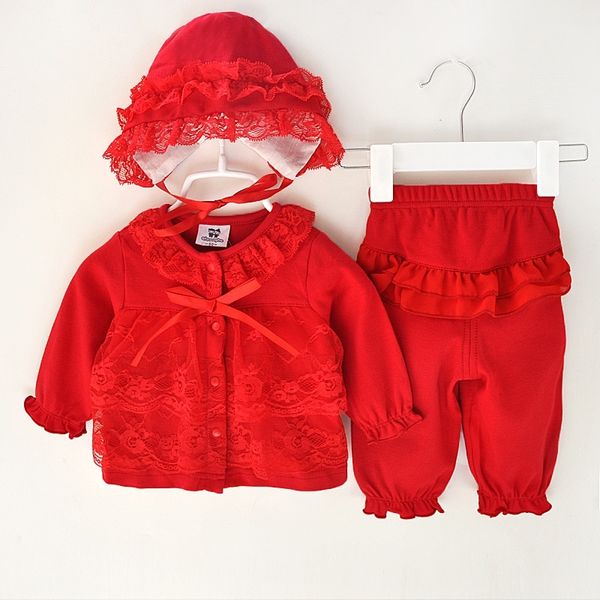 

new born baby girl clothes 0-3 months long sleeve winter fall spring set 0-3 month sets 1 year birthday pink shoes 3 6 9 months lj201223, White