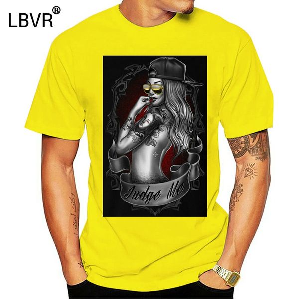 

judge me mens tattooed pinup model summer hoodie designers t shirts sweatshirt