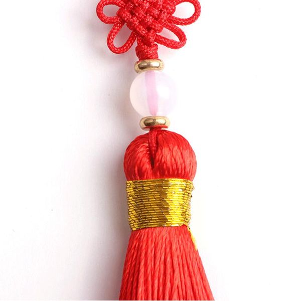 

5pcs chinese knots beads tassel fringe pendant diy craft material party tassel trim curtains decor accessories tassels ribbon h jllzlk