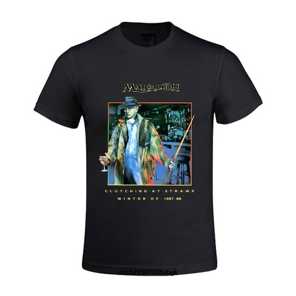 

marillion clutching at straws o-neck cotton t-shirt sport hooded sweatshirt hoodie