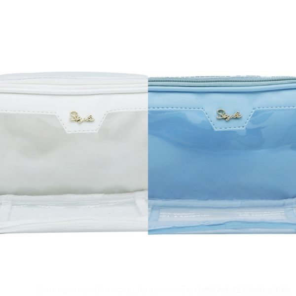 

in4tn fashionable and capacity transparent washing cosmetic waterproof pvc storage large simple travel bag portable travel bag mwajq