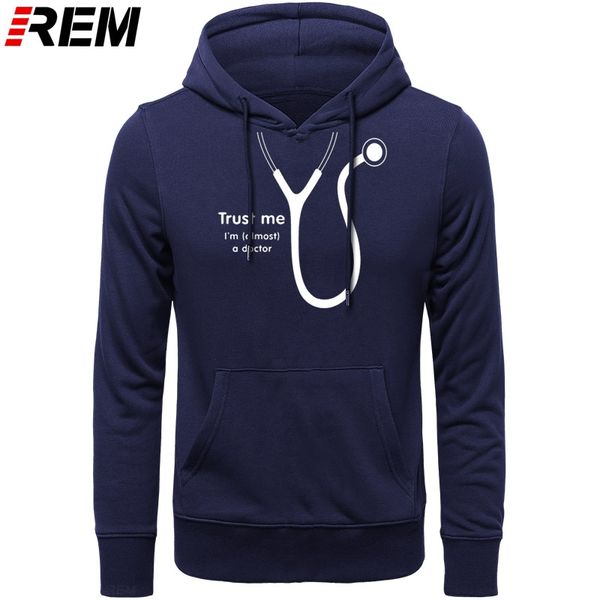 

rem sweatshirts almost a doctor custom funny hoodies men long sleeve hoodies, sweatshirts sport hooded sweatshirt hoodie
