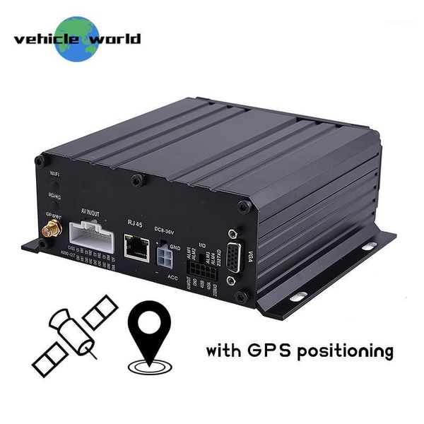 

720p ahd 4ch hdd vehicle car mdvr with 720p gps mdvr1, Black;white