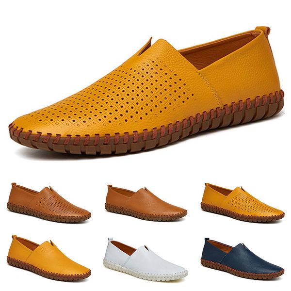 

fashion 38-50 eur new men's leather men's shoes candy colors overshoes british casual shoes espadrilles #sixteen, Black
