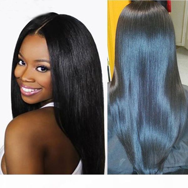 

selling silky straight lace front wigs brazilian hair wigs full lace human hair wigs with baby hair for black women, Black;brown