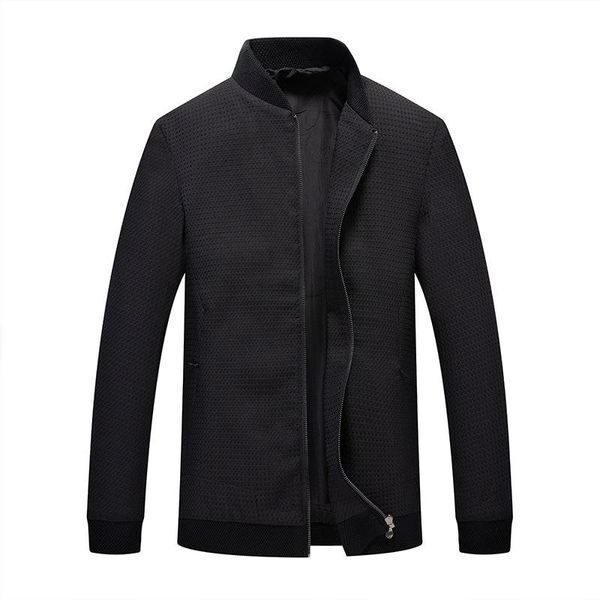 

casual new stand collar erkek giyim good quality black abrigo hombre, Black;brown
