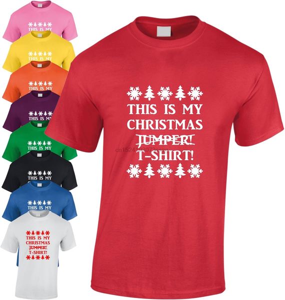 

this is my christmas jumper t-shirt childrens tee kids funny cool xmas gift sport hooded sweatshirt hoodie