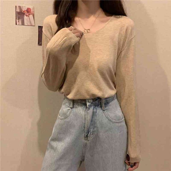

woman sweaters autumn winter collar slim sweater womens clothing femme chandails pull hiver, White;black