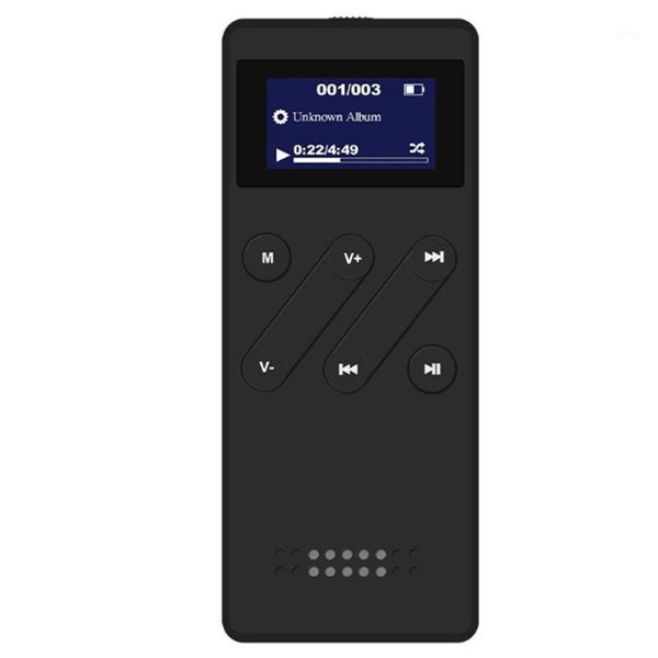 

hifi mp3 player with 4.2 fm radio press key 1.2 screen mini mp3 sport music player portable metal walkman-16g1