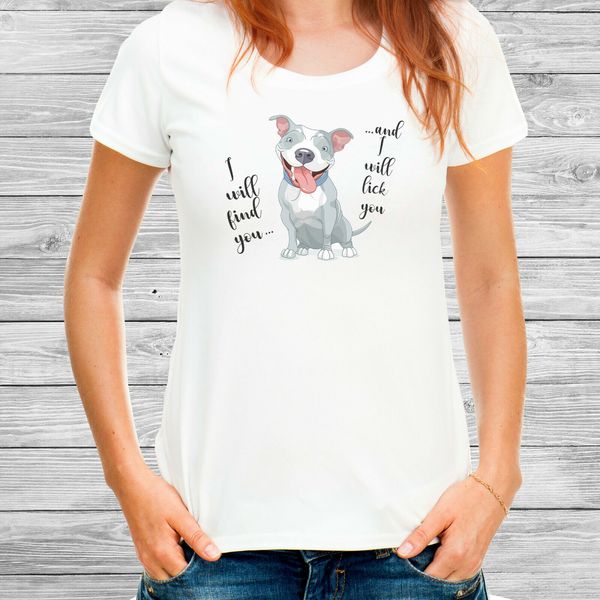 

cute funny pitbull dog t-shirt for women cotton missy fit tee pit bull sport hooded sweatshirt hoodie
