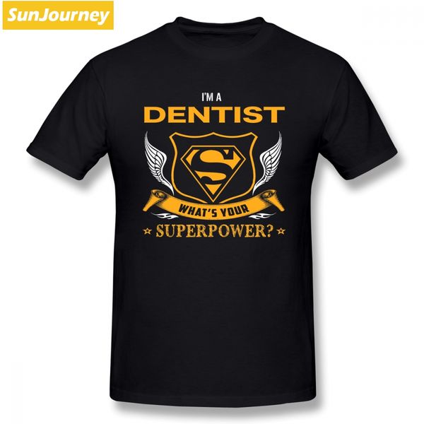 

new men's t-shirts dentist superman short sleeved cotton o-neck big size t-shirt for shirts sport hooded sweatshirt hoodie