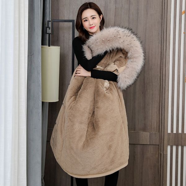 

2021 new winter women's collection women's warm jacket women coats and jackets winter plus size with hood f435, Black