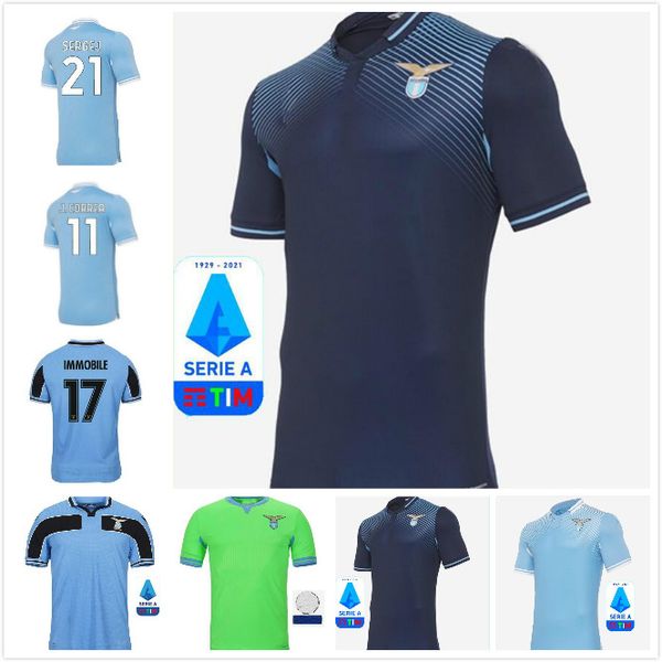 

20 21 лазио футбол футбол 120-летие 2020 2021 maglie improbile luis bastos alberto sergej главная третий мужчины kids kit футбольные рубашки, Black;yellow