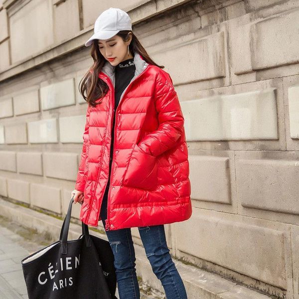 

winter women down jacket bread design down jacket women coats outerwear plus size winter warm clothings parkas1, Black