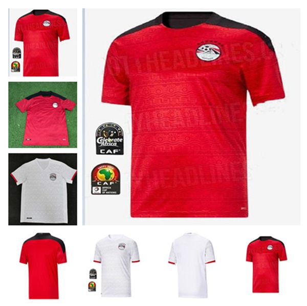 

2021 egypt m. soccer jersey salah 10 salahs ivory coast ghana morocco football shirt 20 21 home and away field shirts, Black;yellow