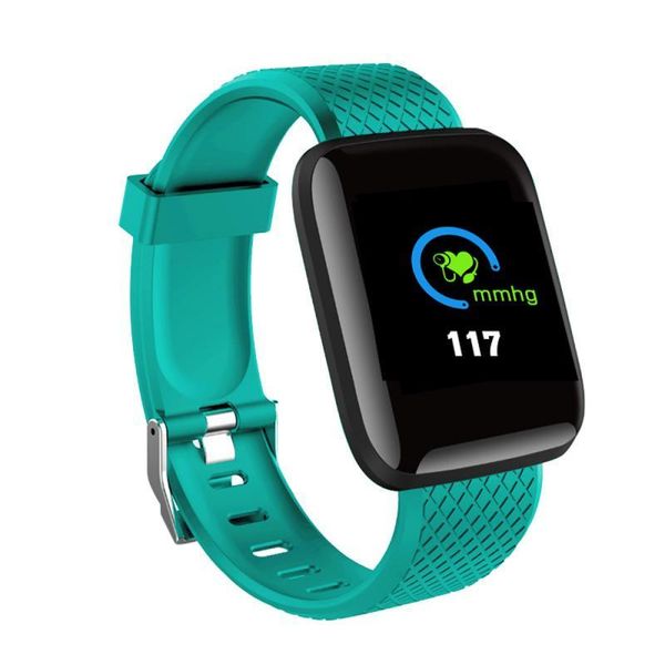 

smart bracelet watch color screen heart rate blood pressure monitoring track movement ip67 waterproof 116 plus pedometers wmtesp xhlove