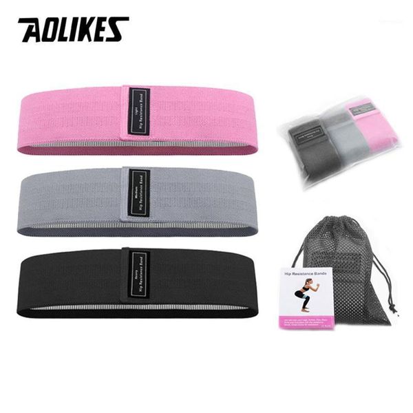 

aolikes 3pcs/lot resistance bands pull rope rubber elastic bands for fitness equipment indoor exercise yoga workout booty band1