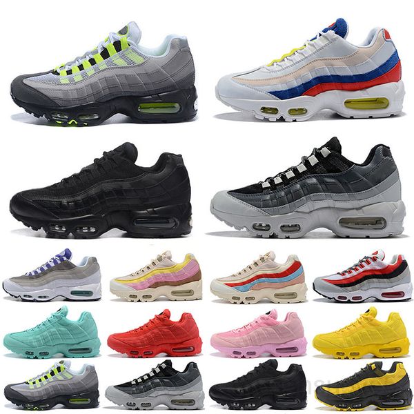 

cushion men casual shoes triple black white laser fuchsia red orbit bred aqua neon mens trainers walking jogging sports sneakers er3z