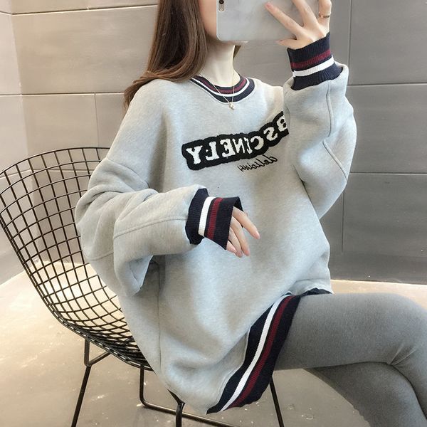 

2021 new clothes the thicker velvet women released women's nightgown in autumn and wild winter ulzn, Black