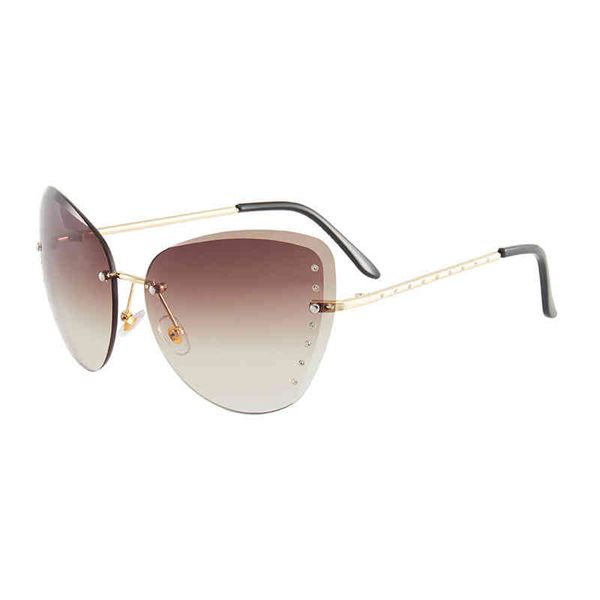 

2022 new fashion sunglass men's and women's trend colorful street shooting sunglass 3627, White;black