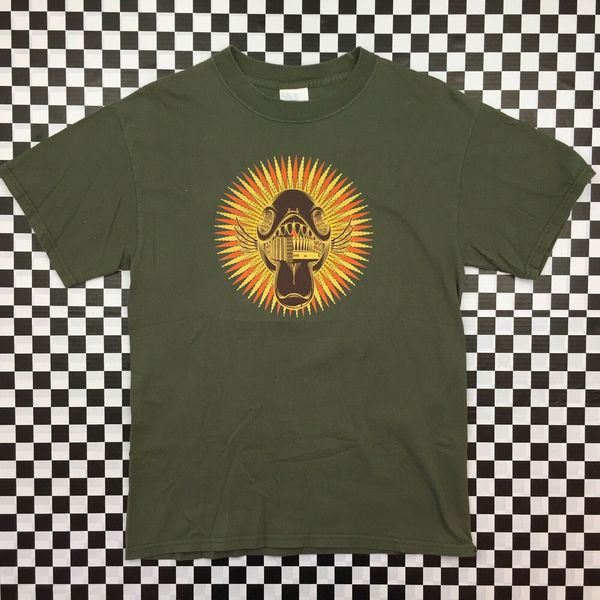 

phish 2002 2003 new years eve tour graphic t-shirt mens medium green homme plus size tee shirt sport hooded sweatshirt hoodie