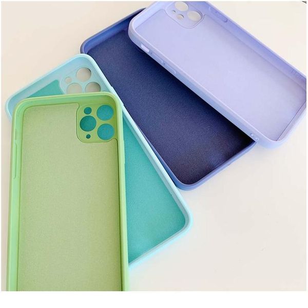 

for iphone 11 12 pro se2 case luxury original sile soft cover for iphone x xr 11 xs m wmttoo