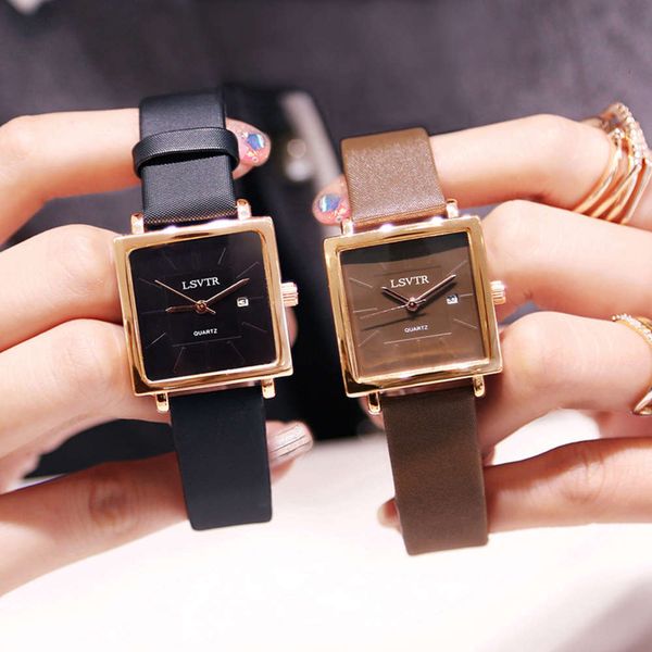 

the same tiktok girl temperament han feng watch rose gold fashion student