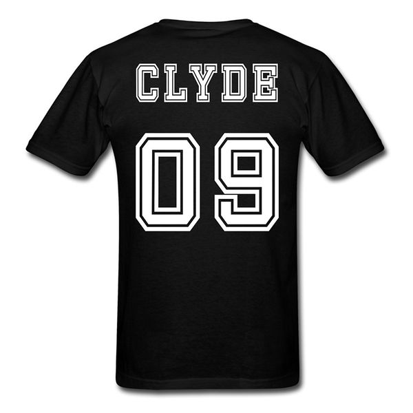 

couples clyde 09 bonnie jersey style new 2017 summer casual printing fashion classic sport hooded sweatshirt hoodie t shirt