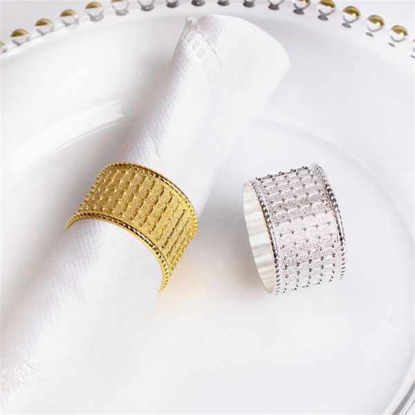 

wed silver gold napkin ring holder