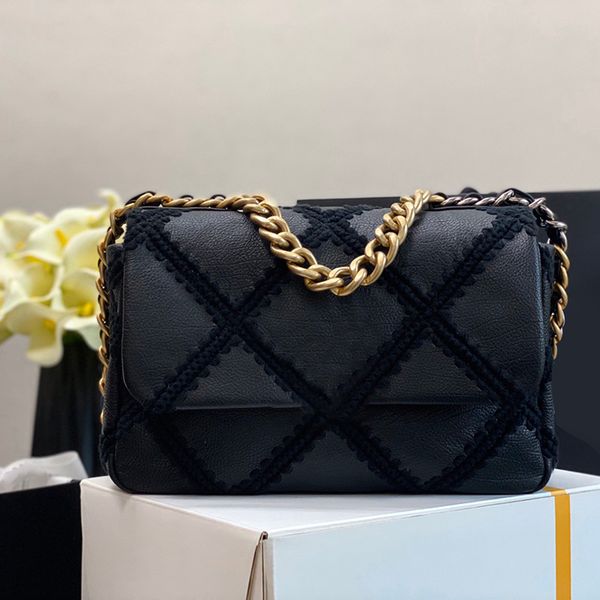 

in early spring the new new hook flower element design made of calfskin 330088 diamond lattice bag loulou bag it exudes charm